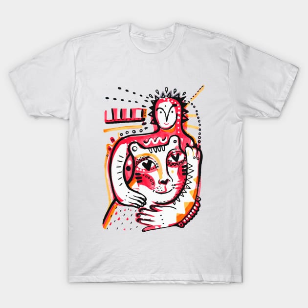 tiger T-Shirt by Daria Kusto